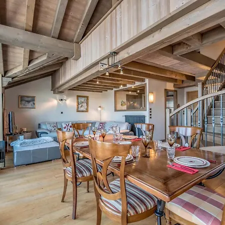 Penthouse - Mountain View & Access 1850 Courchevel